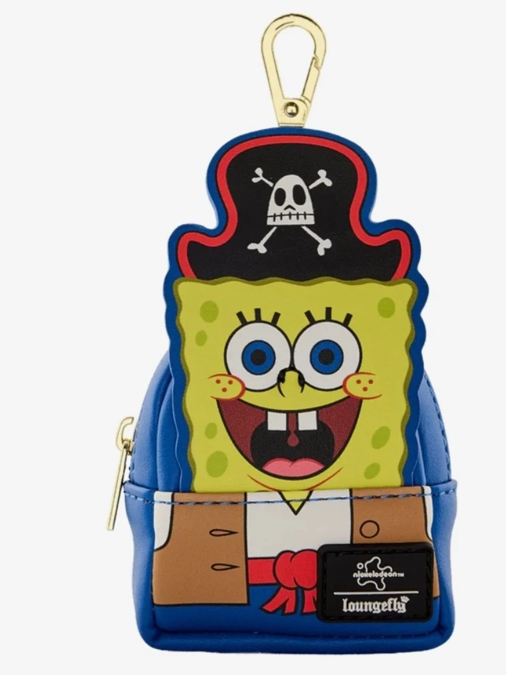Loungefly SpongeBob SquarePants Mystery Mini Backpack Keychain.